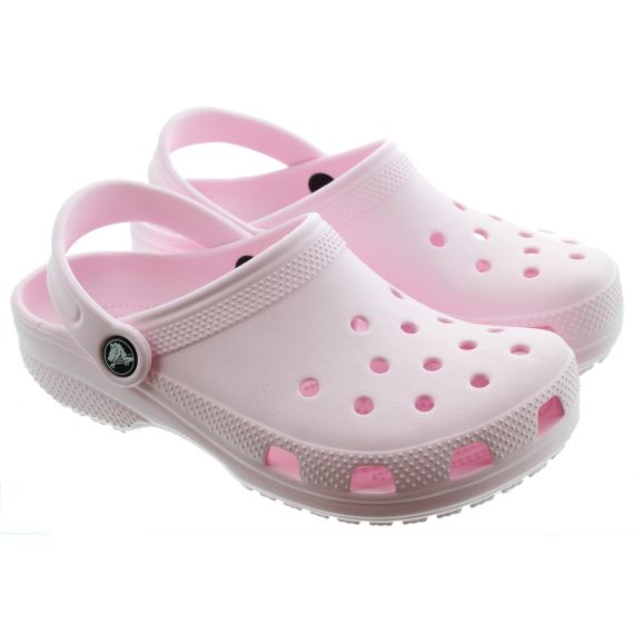 CROCS Youths Classic Clogs In Pink Milk