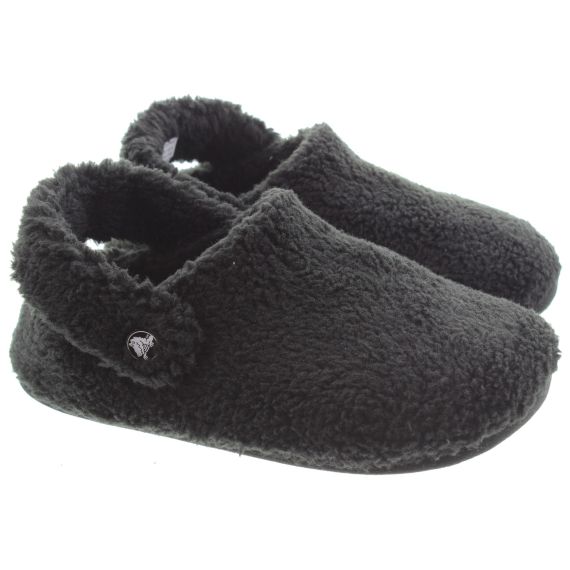 CROCS Youths Cozzzy Slippers In Black