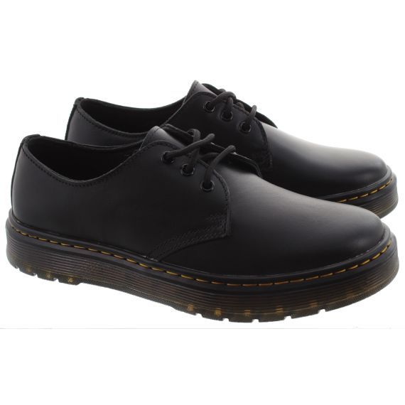 DR MARTENS Mens Brookline Lo Shoes In Black 