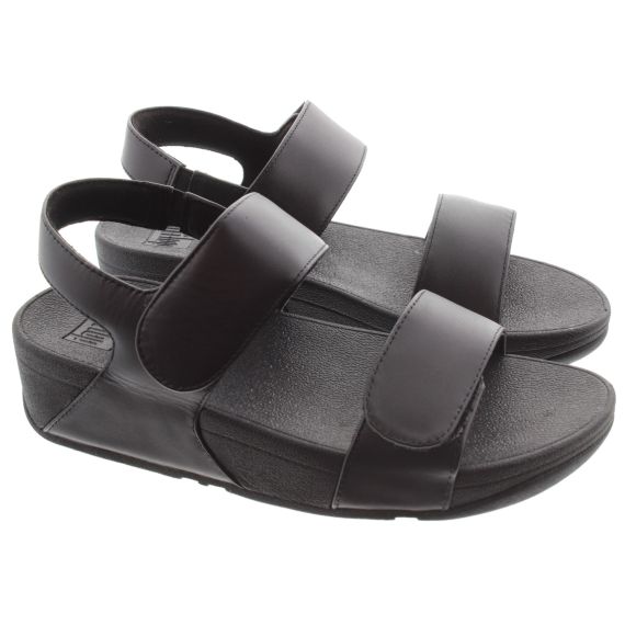 FITFLOP Ladies Lulu Adjustable Back Strap Sandals In Black