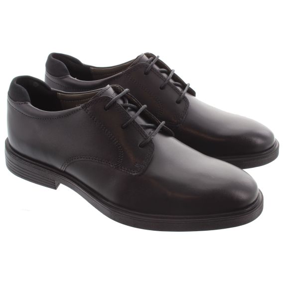 GEOX Juniors And Youths Zheeno Lace Shoes In Black 