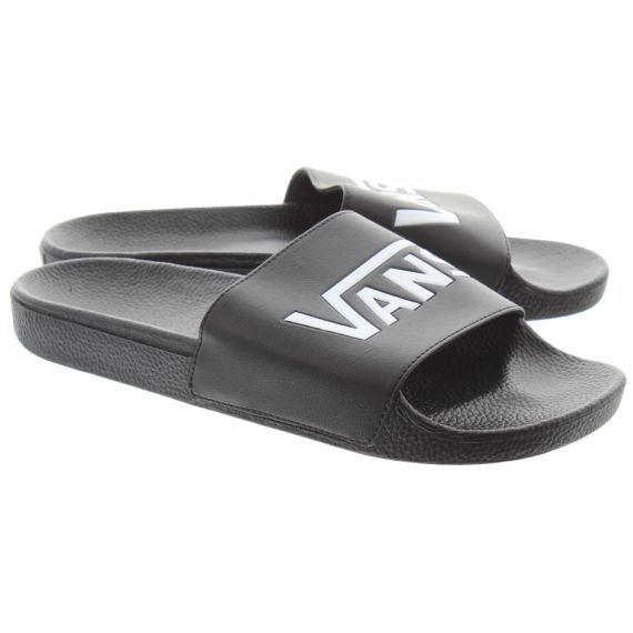VANS Mens Vans Slide In Black