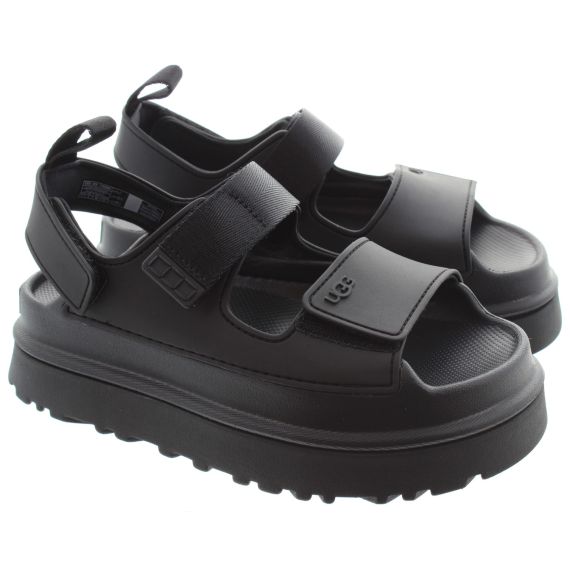 UGG Ladies Goldenglow Sandals In Black