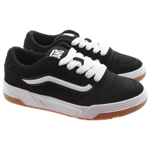 VANS Adults Hylane Trainers In Black and White 