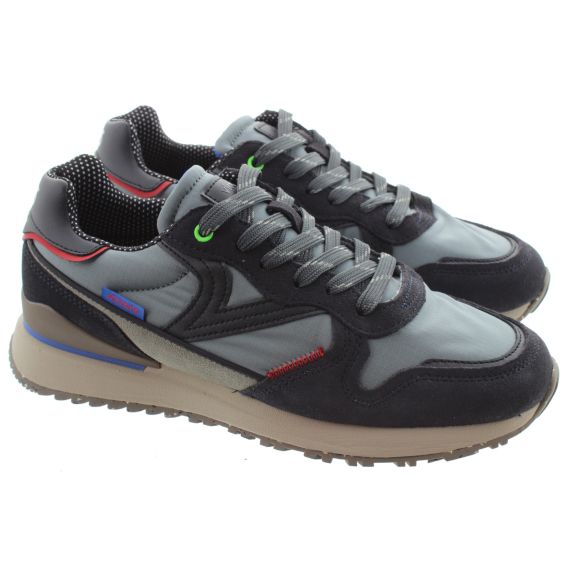 VICTORIA Mens Leggera Lace Trainers In Navy